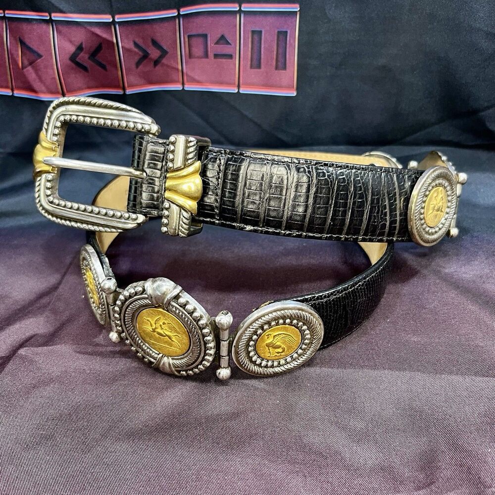 Brighton Museum Collection Series Belt Women Vintage 1995 Small -S37903